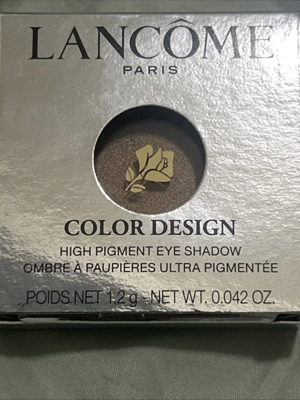 New Lancome Color Design 129 BRONZED MAGNESIUM Shimmer Eyeshadow Full Size